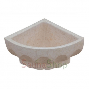 Кутова курна для хамаму TSL-7 Beige Marble