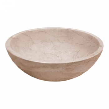 Кругла курна в хамам TSL-8 Beige Marble