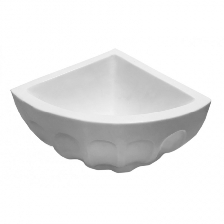 Кутова курна для хамаму TSL-7 White Marble