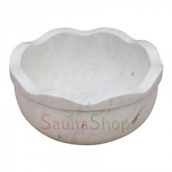 Курна для хамама TSL-2 White Marble