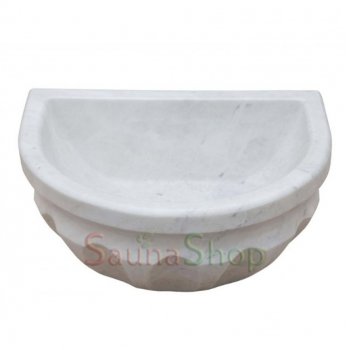 Курна в турецький хамам TSL-4 White Marble