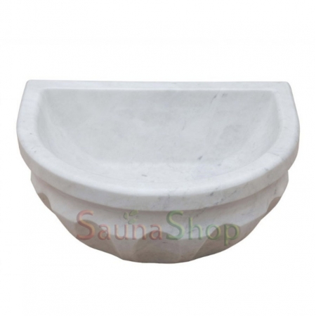 Курна в турецький хамам TSL-4 White Marble
