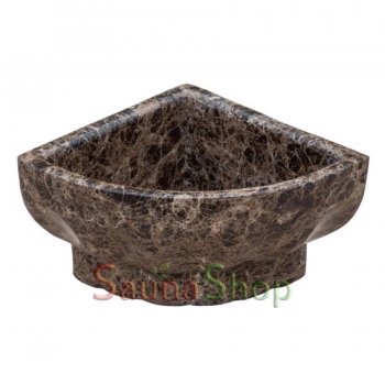 Кутова курна хамам TSL-7 Brown Marble