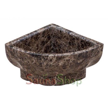 Кутова курна хамам TSL-7 Brown Marble