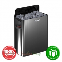 Піч для сауни Harvia The Wall SW60 Black Steel 