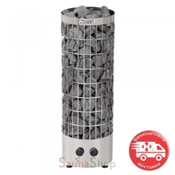 Електрокам'янка Harvia Cilindro PC 70 (пульт на корпусі)