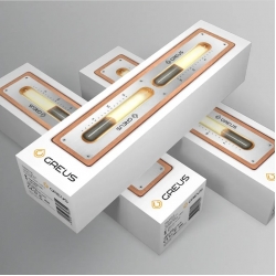 Пісочний годинник для сауни з LED підсвіткою Greus, 15хв. 