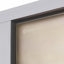 Двери для хамама Greus Premium Бронза (выбор размера ниже)