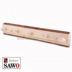 Деревянная вешалка для бани Sawo 583-NA