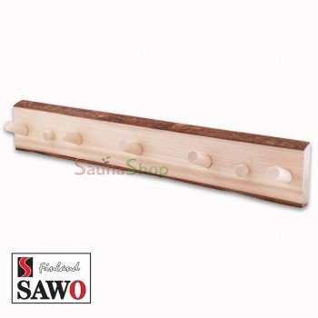 Деревянная вешалка для бани Sawo 583-NA