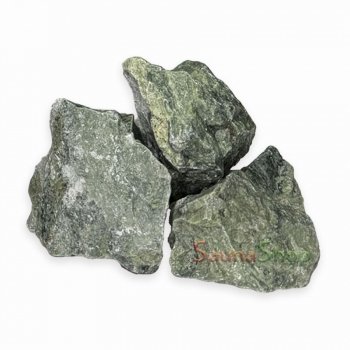 Жадеїт колотий камінь для сауни, 10кг 100-160мм. 