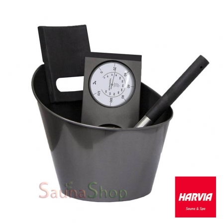 Набір Harvia Sauna Set "Black steel"