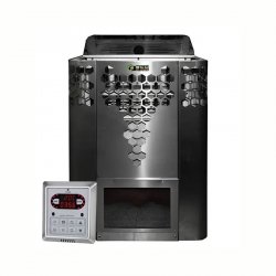Піч електрична для сауни Ecoflame HYB90 9 кВт + пульт CON6