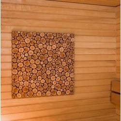 Панно з ялівцю для дому, сауни Kadakaplaat 500*500*20мм.