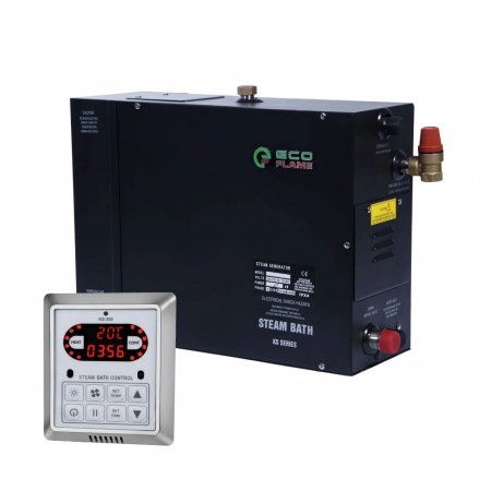 Парогенератор для хамама - турецької бані EcoFlame KSA-45 4,5кВт з кнопкою