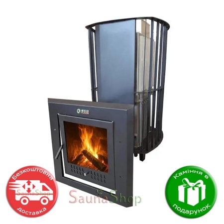 Чавунна піч для лазні Ecoflame Карпати 20, до 20 м.куб. 