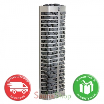 Пристінна піч для сауни Huum Steel 3,5 кВт