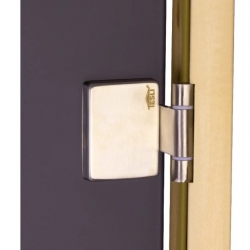 Двері для сауни Tesli Lux Graphite Sateen, вибір розміру
