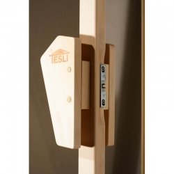 Двері для лазні з малюнком Tesli "Comfort", вибір розміру
