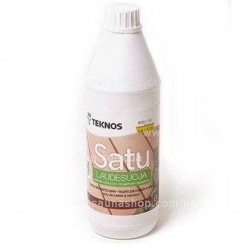Захисна олія для полиць Teknos Sauna Laudesuoja, 1.0л Фінляндія