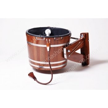 Элитное обливное ведро водопад для бани VALTE Kambala + вставка, 20л