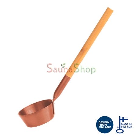 Черпак из меди с буковой ручкой Rento, Финляндия