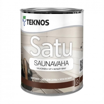 Віск для лазні, сауни Teknos Satu Saunavaha 0.9л.