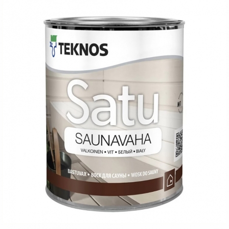 Віск для лазні, сауни Teknos Satu Saunavaha 0.9л.