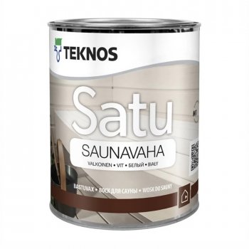 Віск для лазні, сауни Teknos Satu Saunavaha 0.9л.