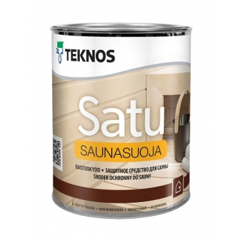 Просочення для вагонки Teknos Satu Saunasuoja, 0,9л Фінляндія