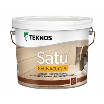 Просочення для вагонки Teknos Satu Saunasuoja, 2.7л Фінляндія