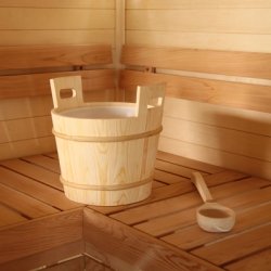 Запарник для лазні Sawo 391-P, 28л. з кришкою 