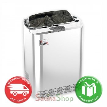 Кам'янка з парогенератором Sawo Mini Combi MNC-36NS