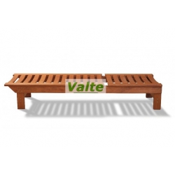 Лежак Valte из ольхи