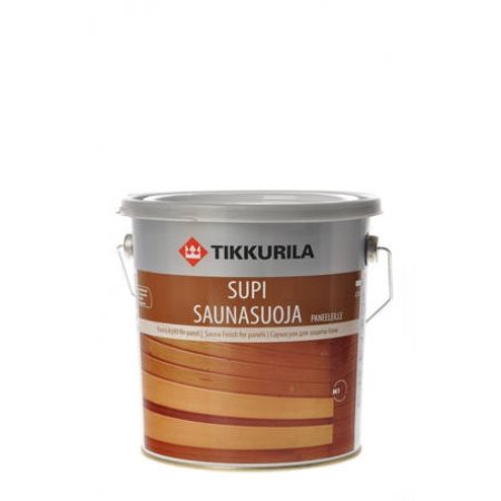 Пропитка для вагонки Tikkurilla Supi Saunasuoja, 2,7л 