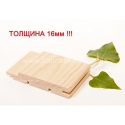 Вагонка для саун из скандинавской сосны без сучков SELECT 15.8*95(85)