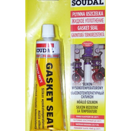 Термостійкий червоний силікон Soudal 60gr